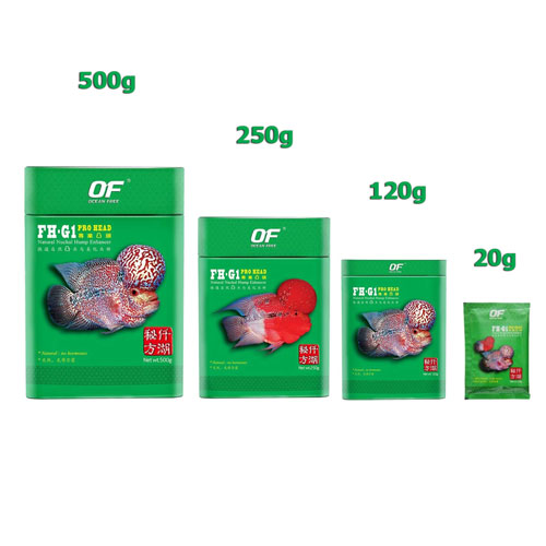 FH-G1 Pro Head thức ăn cao cấp lên đầu cho Cá La Hán