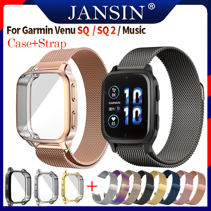Strap For Garmin Venu Sq 2 Music Smart Watch Accessories Magnetic loop  Bracelet For Garmin Venu