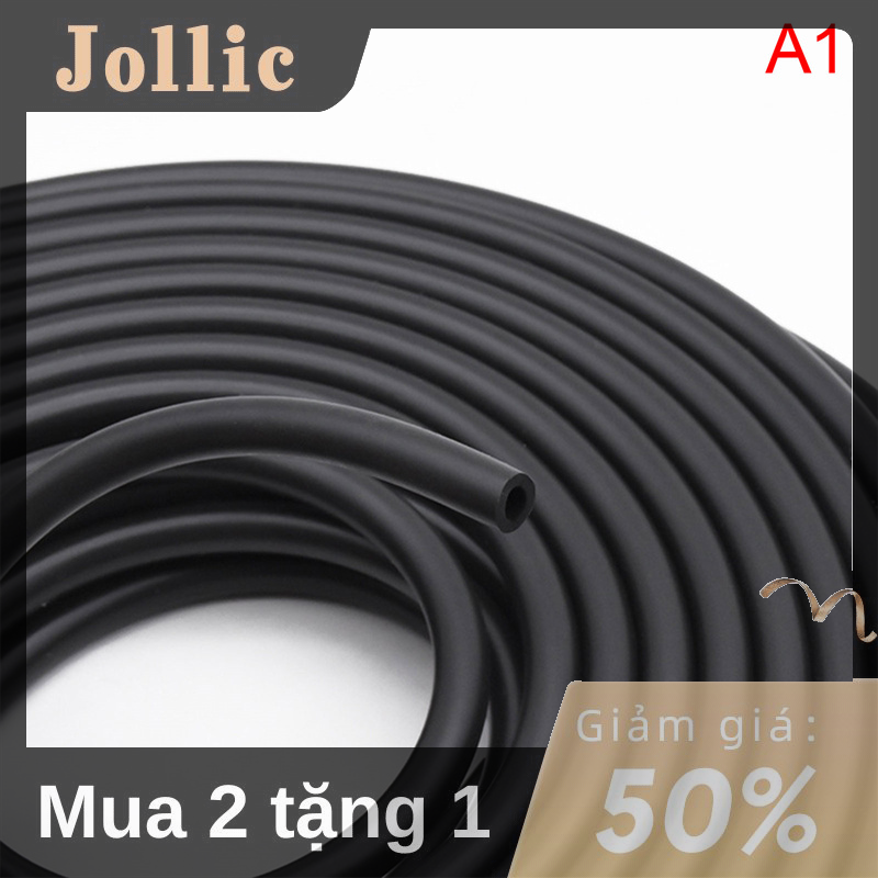 Jollic Ống dẫn nhiên liệu xe máy bằng cao su 1m 100cm ống dẫn dầu môi trường