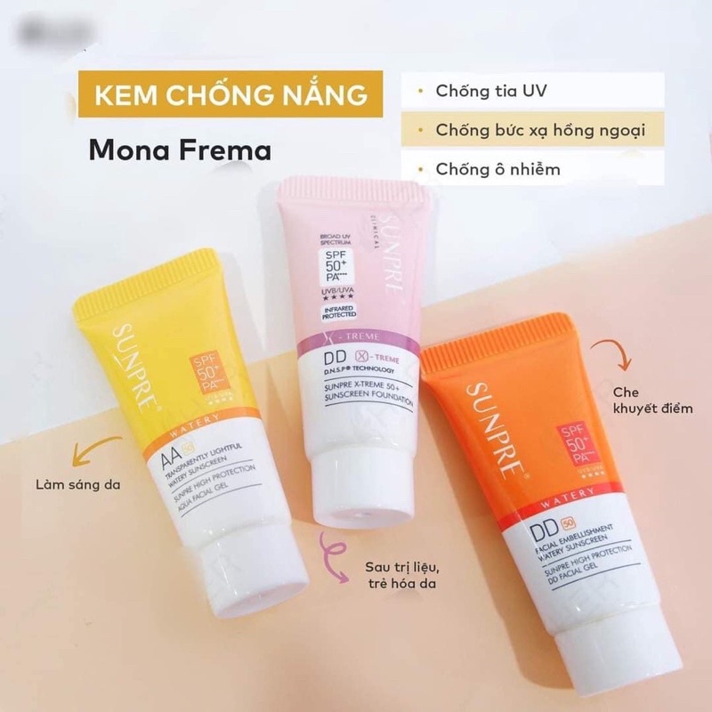 Kem chống nắng Mona Frema DD -extreme