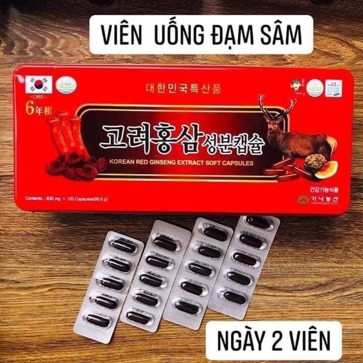 Đạm sâm nhung hươu Hàn Quốc