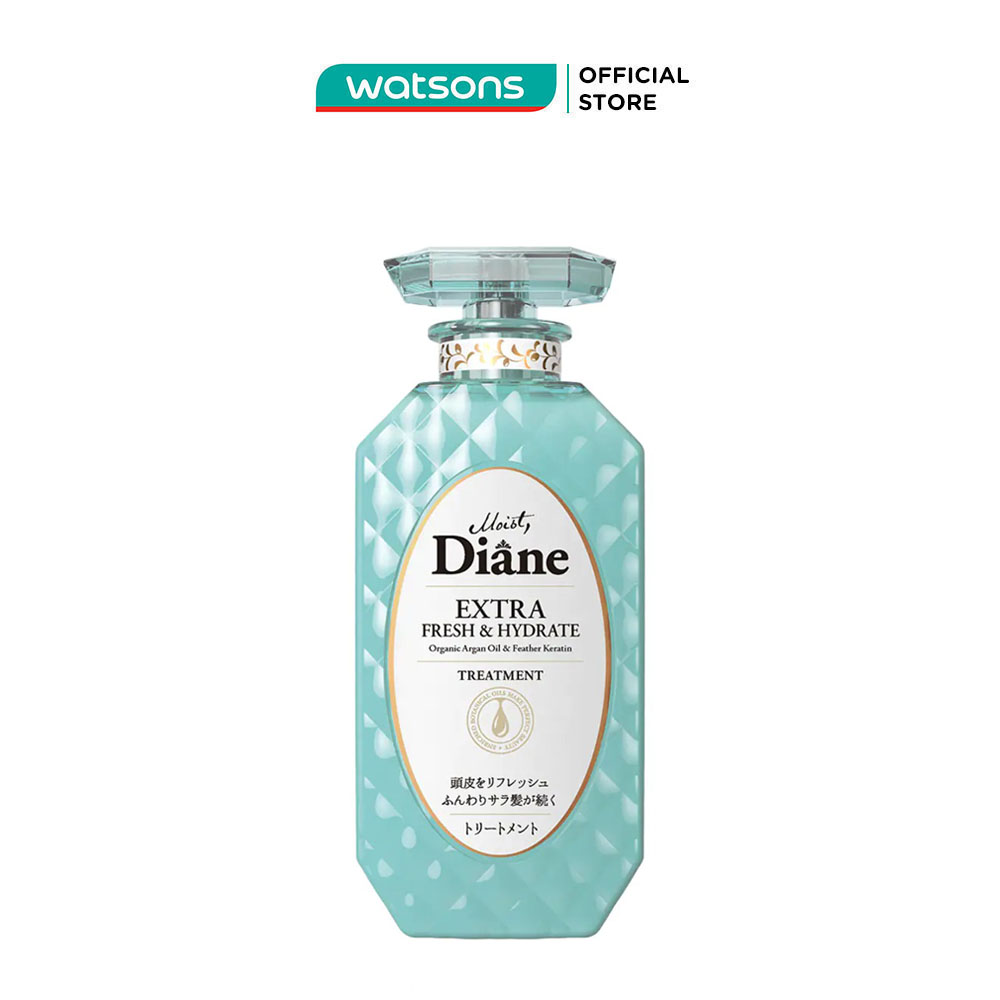 Dầu Xả Diane Extra Fresh & Hydrate Treatment Kiểm Soát Dầu Hương Khuynh Diệp 450ml