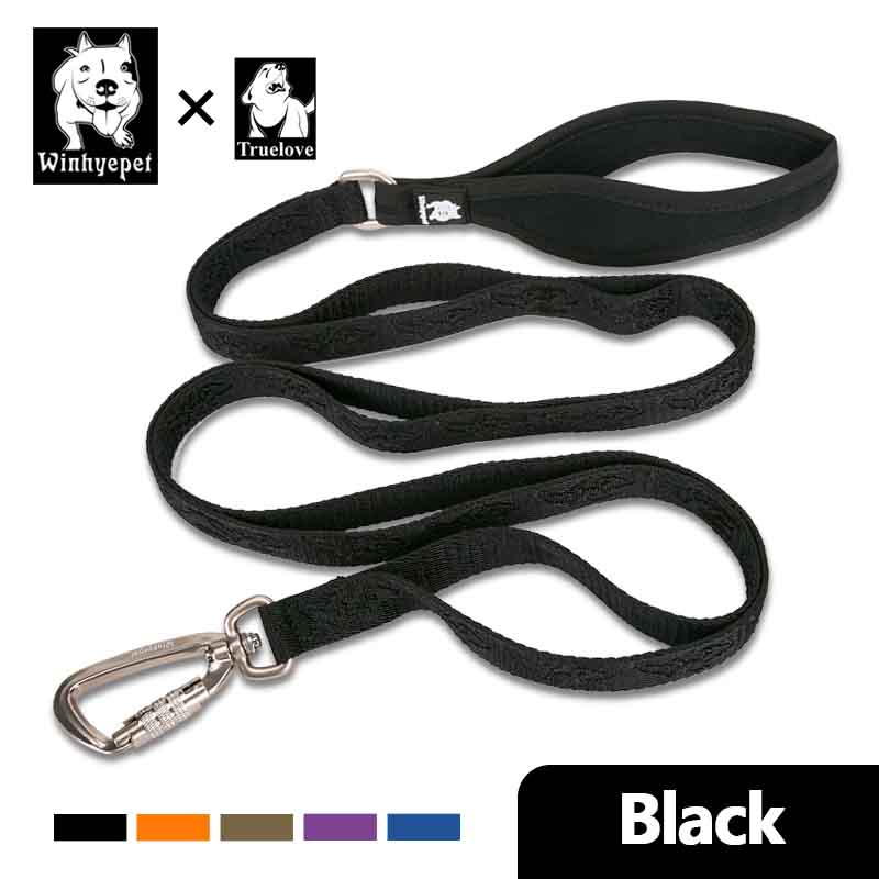 dog leash black