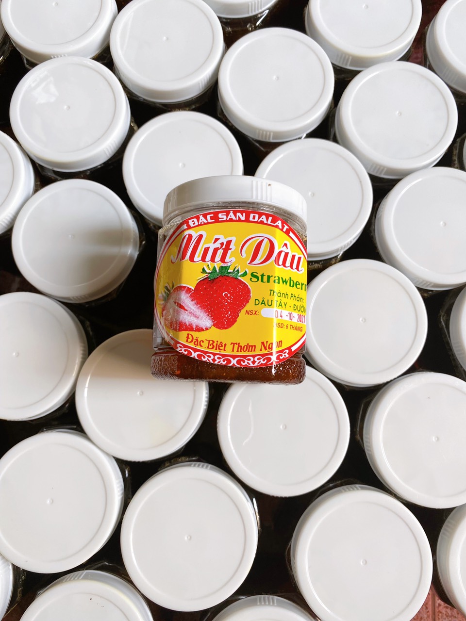 Mứt dâu tây - Đặc sản Đà Lạt