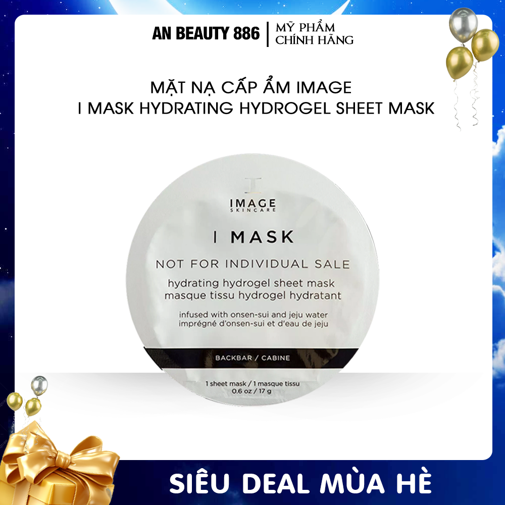 Mặt nạ sinh học cấp ẩm cho da Image Skincare I Mask Hydrating Hydrogel Sheet Mask