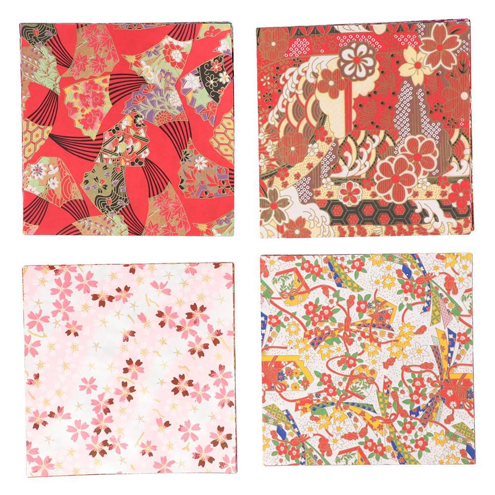 Japanese Style Lines DIY Crane Folding Flower Scrapbook Decor Origami ...
