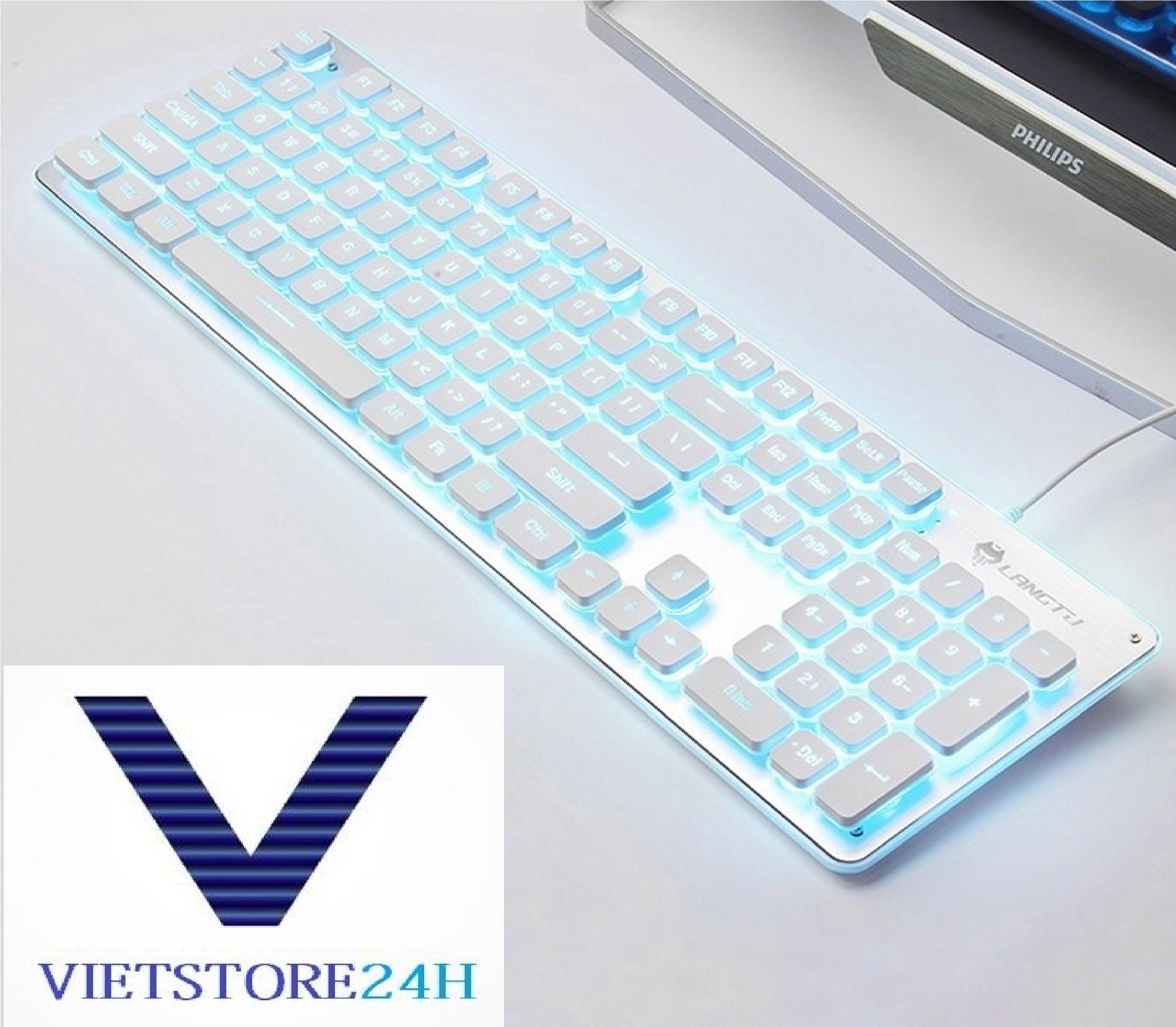 Bàn Phím Chuyên Game LANGTU L1 Led