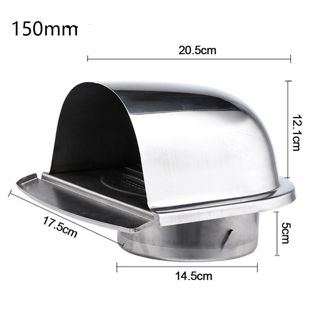 Fresh Look at Caycxt Shop 100 150Mm Exterior Wall Air Vent Air Circulation