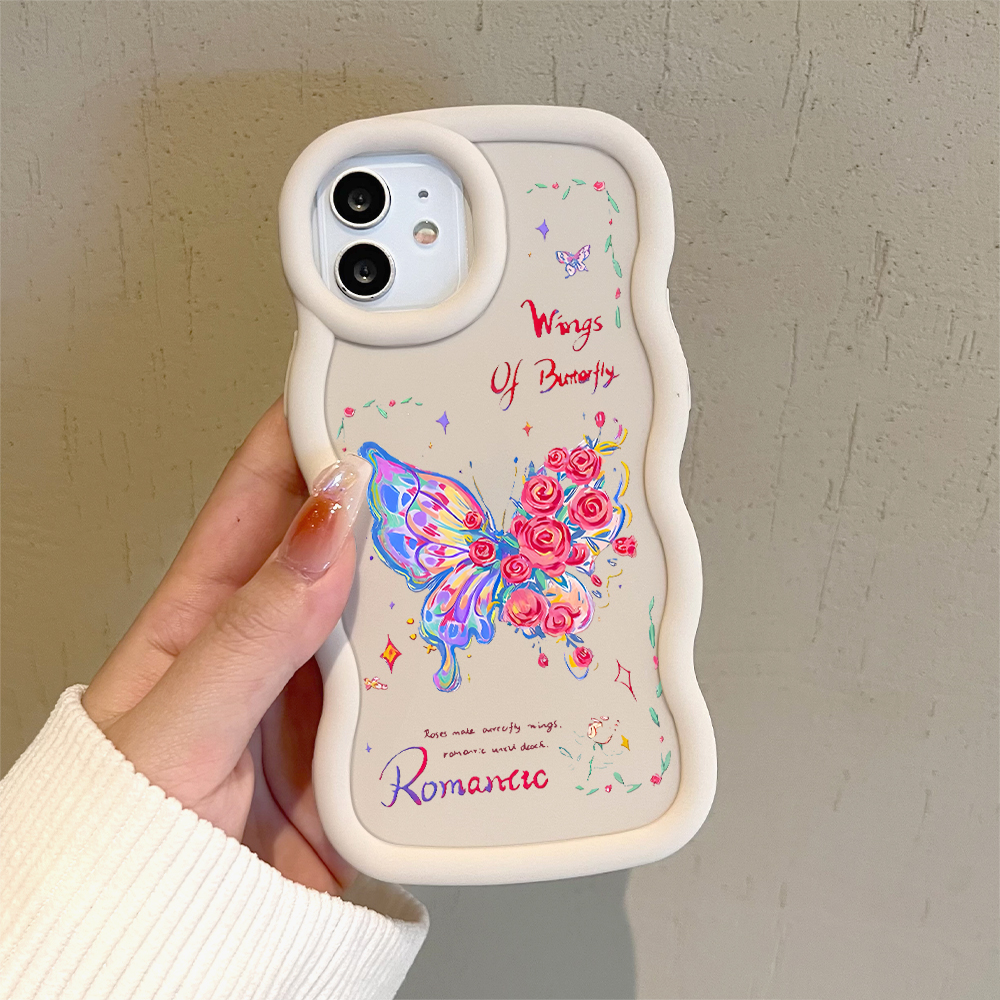 AMORVOR%20for%20Infinix%20Smart%209%20Hot%2050i%20Back%20Cover%20Rose%20Butterfly%20Pattern%20Luxury%20Phone%20Case%20Macaron%20Wave%20Soft%20Silicone%20Mobile%20Cover%20-%20Image%205