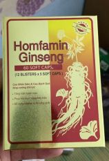 [HCM](CHÍNH HÃNG) Homfamin ginseng cao nhân sâm cao bạch quả tăng cường thể lực hộp 60 viên sản phẩm có nguồn gốc xuất xứ rõ ràng đảm bảo chất lượng dễ dàng sử dụng