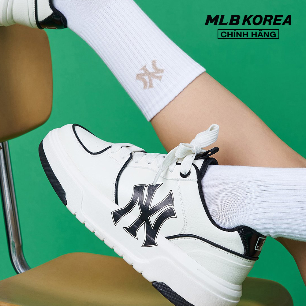 MLB - Giày sneakers unisex cổ thấp Chunky Liner 3ASXCA12N-50WHS