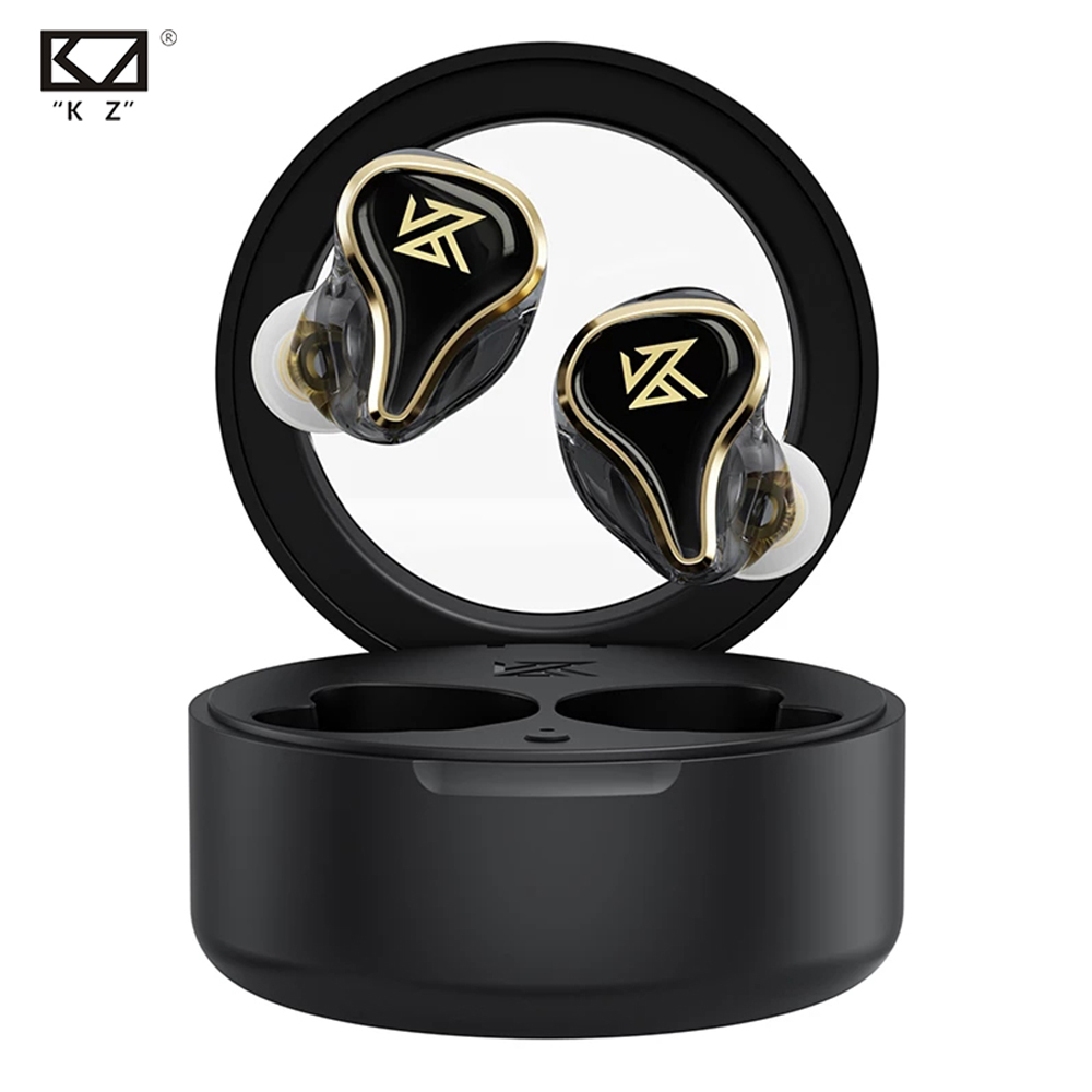 KZ SK10 Pro TWS Earphones Bluetooth-compatible 5.2 Wireless Hybrid Technology HiFi Game Earbuds Noise Cancelling Sport Monitor Gaming Sport Headset With HD Microphone Touch Control Headphone