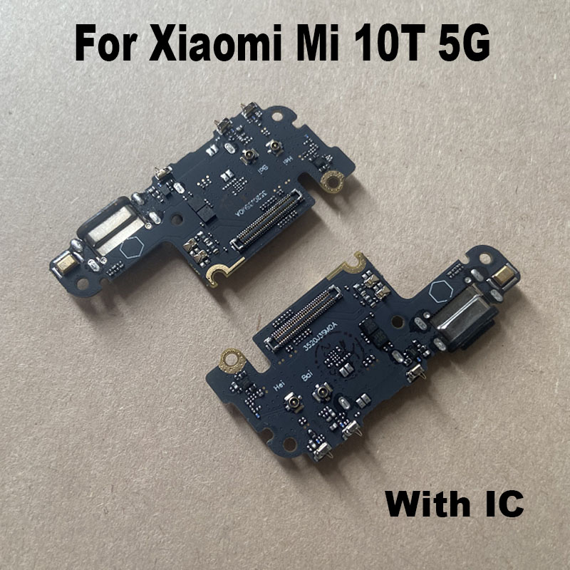 【Mary DAI Store】For Xiaomi MI 10T Pro 5G Fast USB Charging Dock Port Mic Microphone Connector Board Cable Repair Parts Global. 