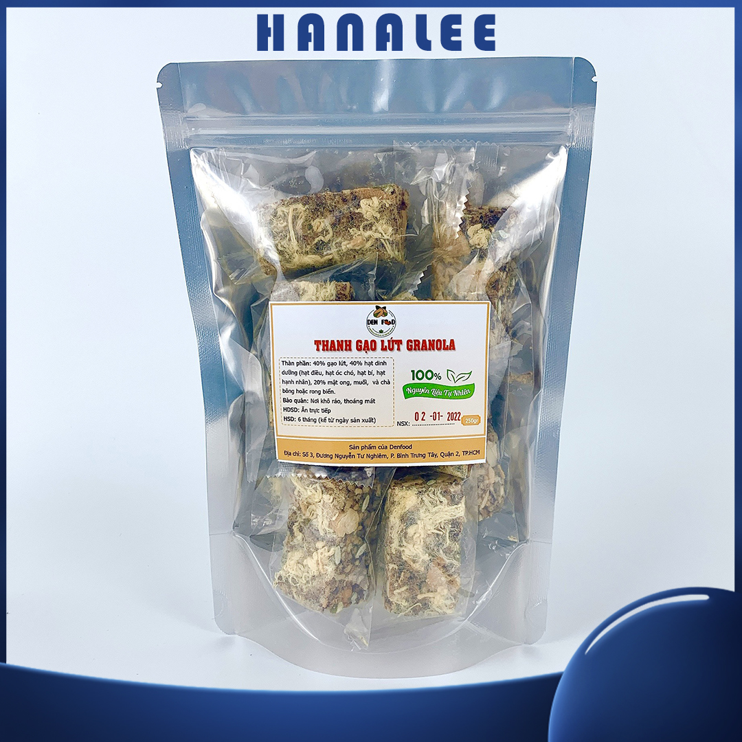 Bịch 250g thanh ngũ cốc gạo lức ăn kiêng