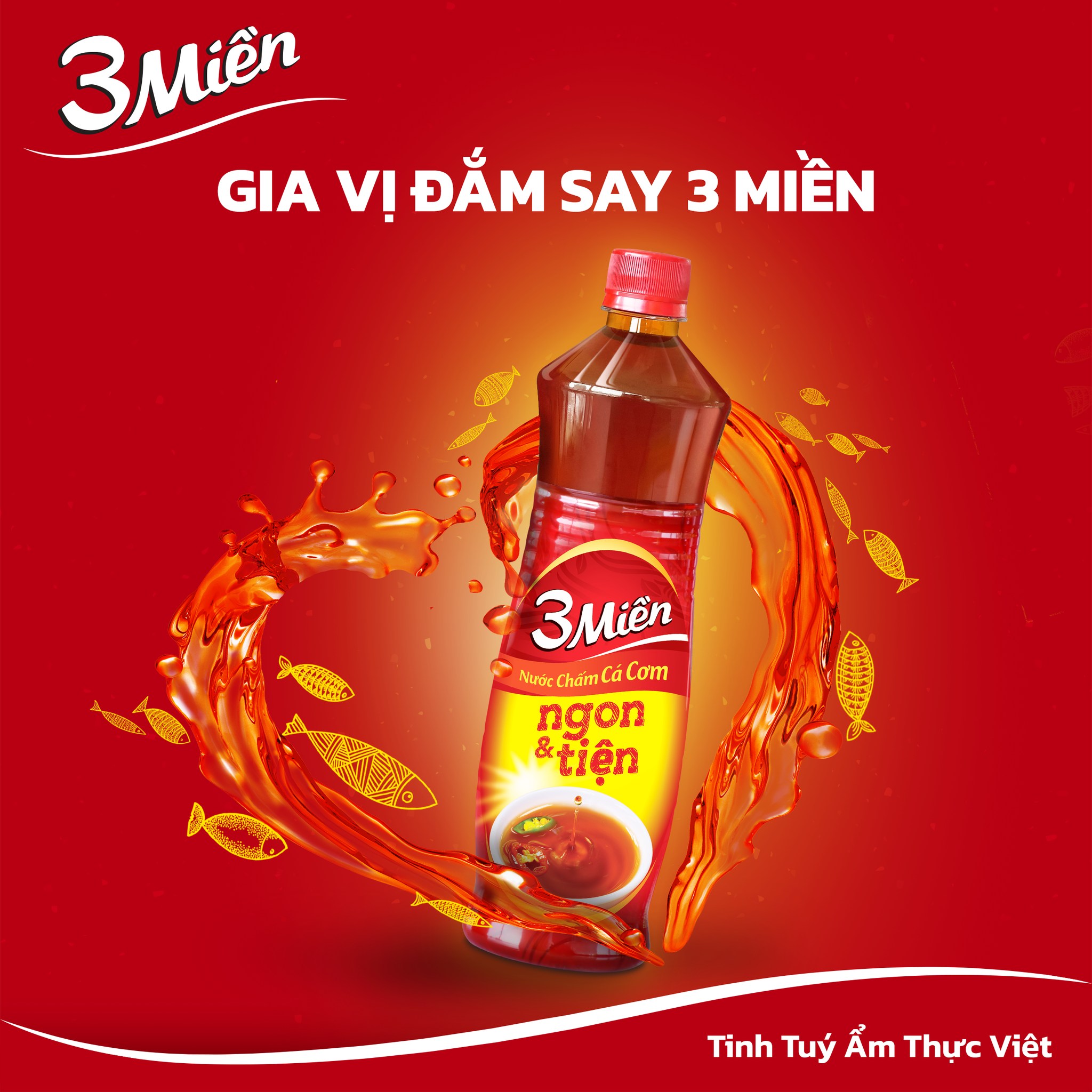 Nước Mắm Cá Cơm/ Nước Chấm 3 Miền 800ml _ Tặng 25%