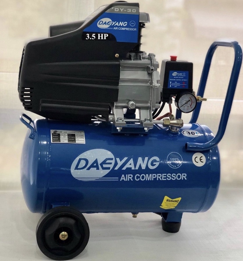 Máy nén khí có dầu 3,5 hp Daeyang dây đồng