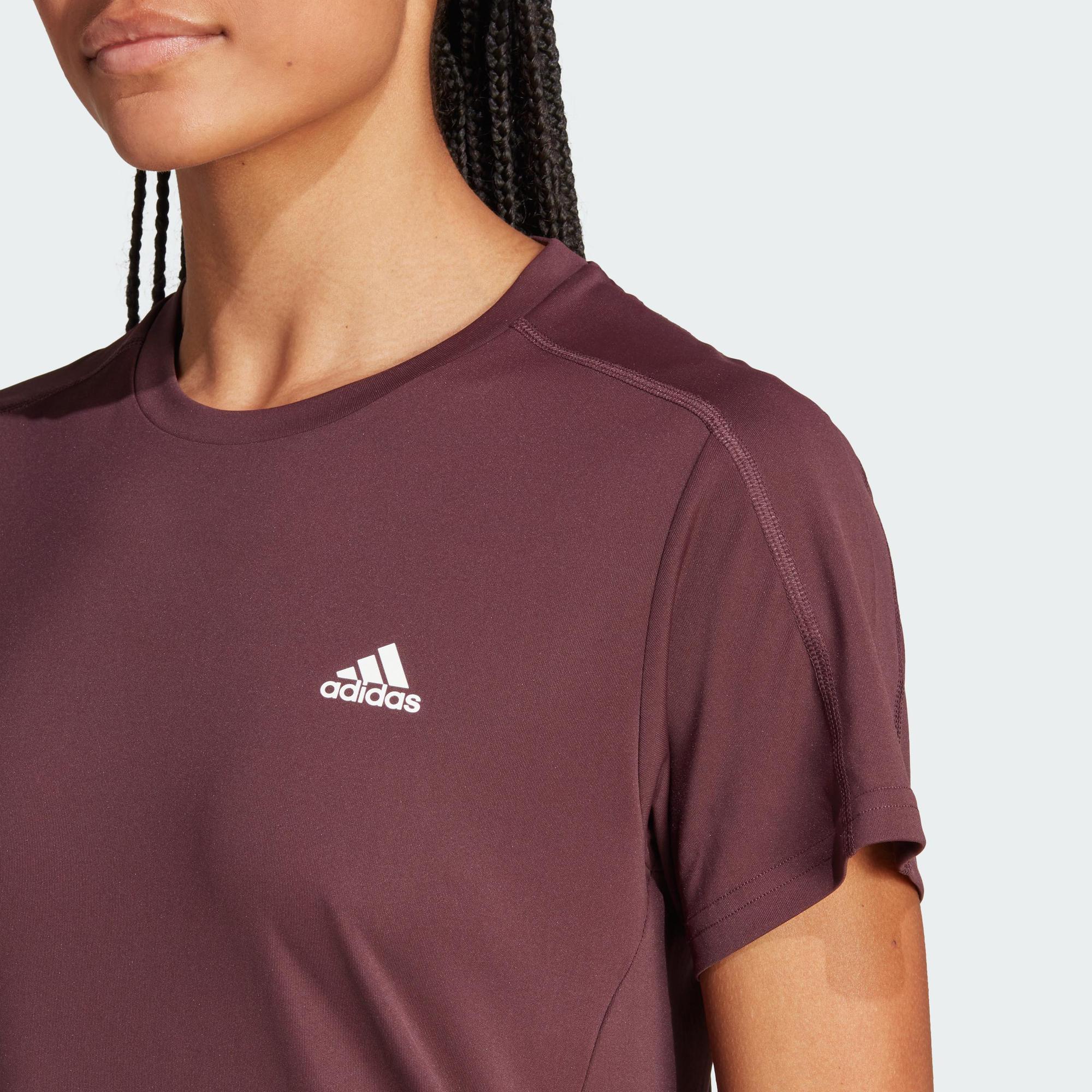 adidas Chạy Áo Thun Chạy Bộ Run It Nữ Đỏ HL1458