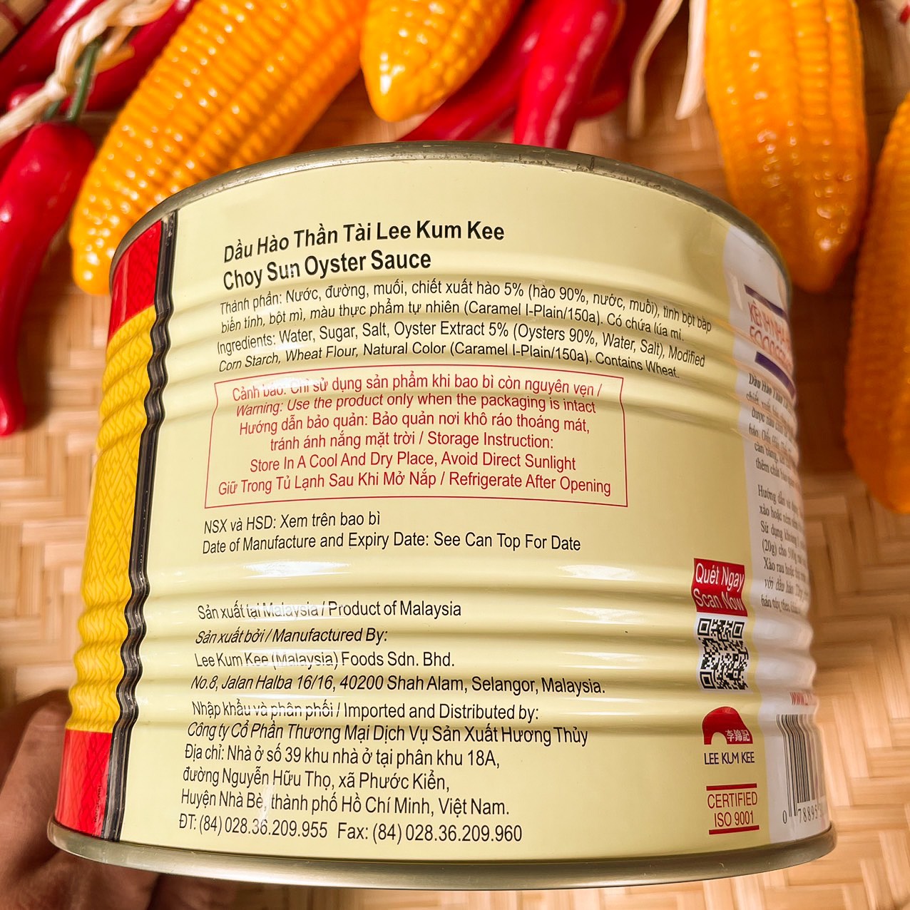 DẦU HÀO THẦN TÀI LEE KUM KEE 2,2KG
