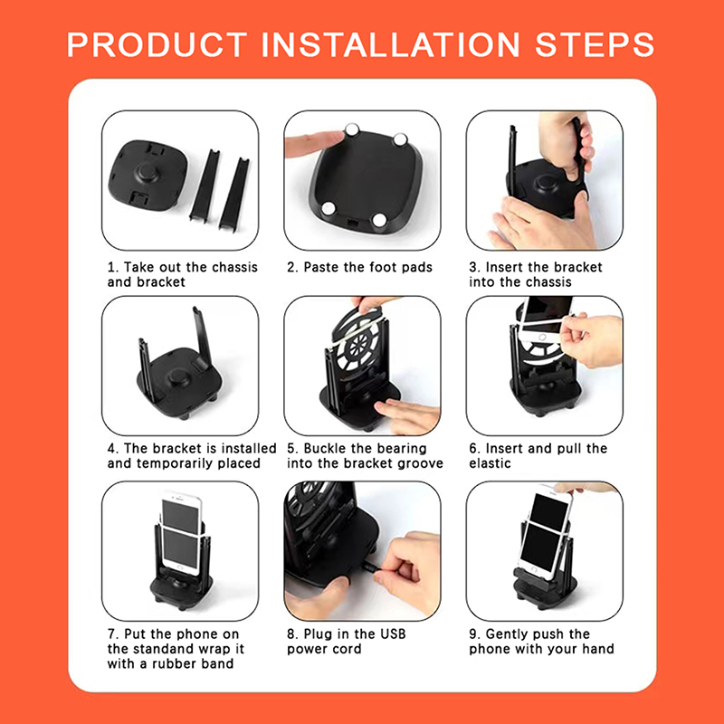 Automatic Swing Shake Phone Wiggler Device Record Step Artifact Motion ...