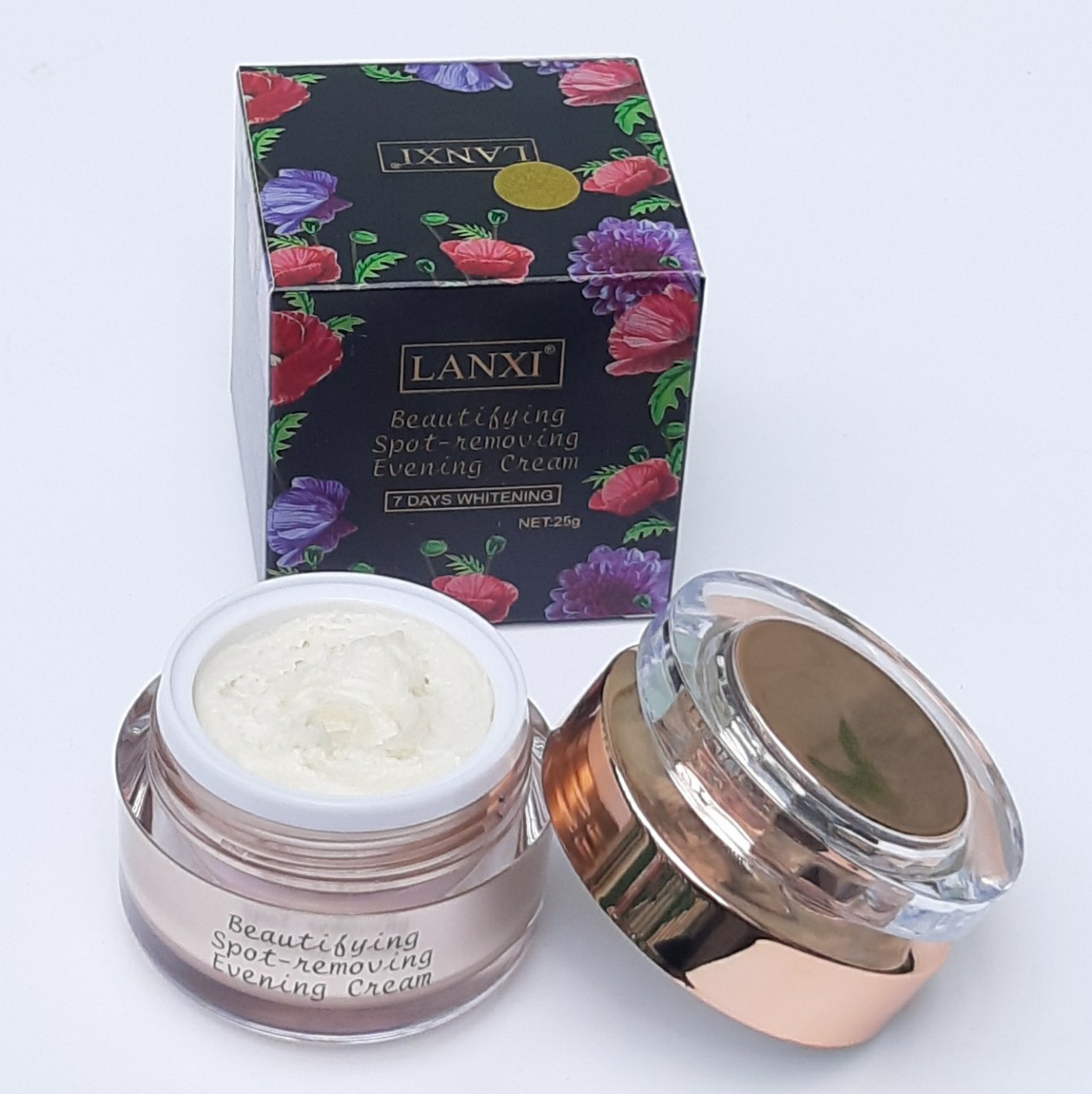 [Ngày&Đêm] Combo Kem nám giảm thâm dưỡng trắng Da tàn Lanxi Whitening spot-removing day cream 7 days  Thái Lan