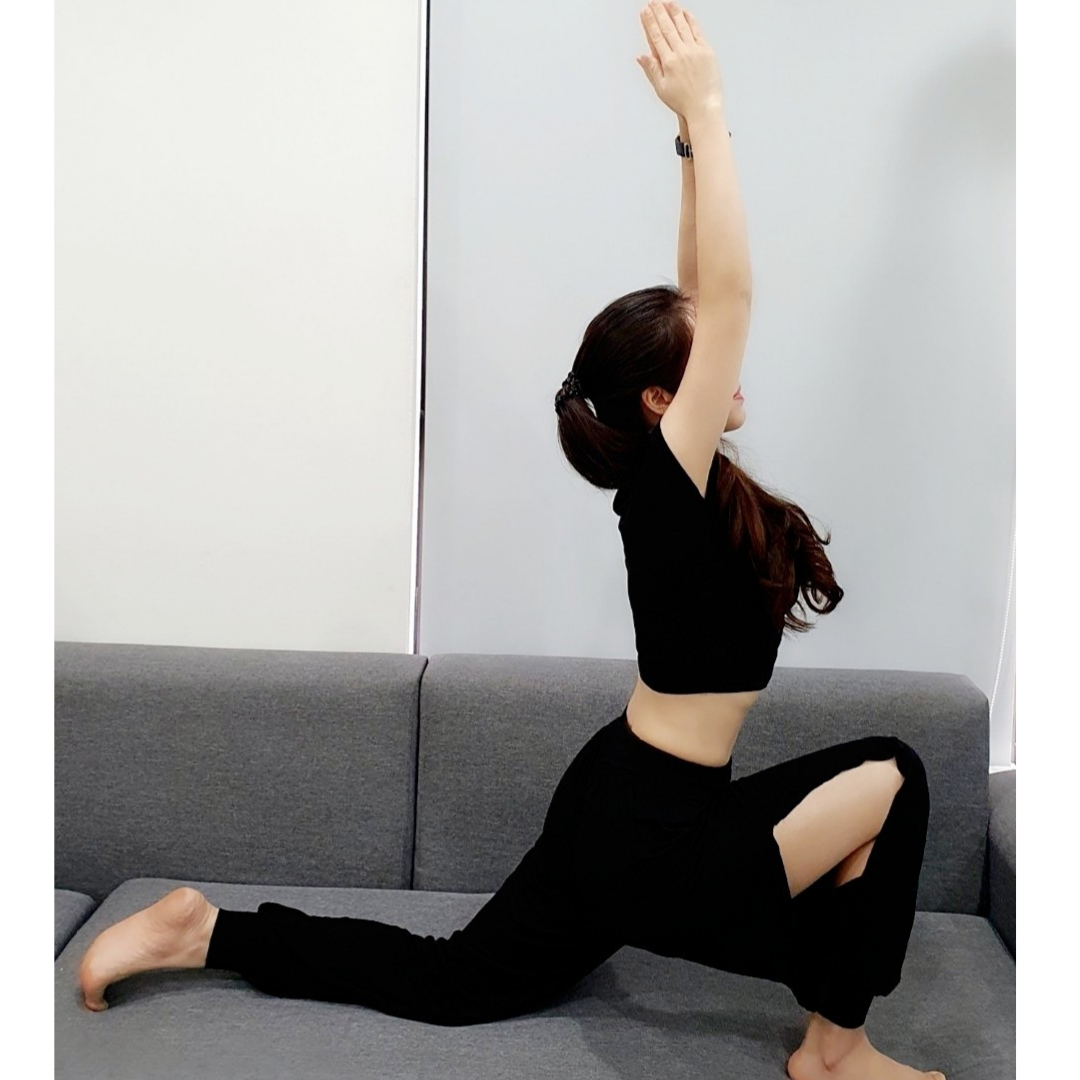 Quần Tập Yoga Alibaba ,Tập Zumba Múa Bụng Ống Xẻ Chất Cotton Lạnh