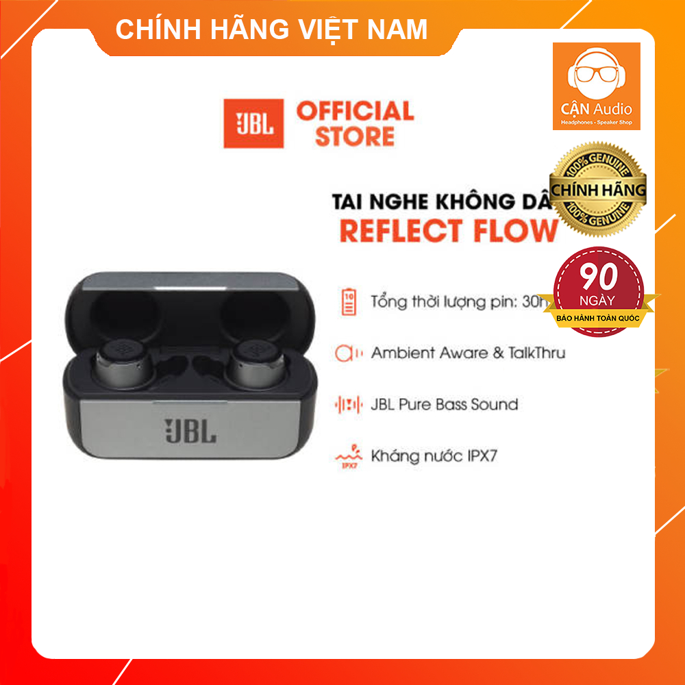 Tai Nghe JBL Reflect Flow Chính hãng - Cận Audio