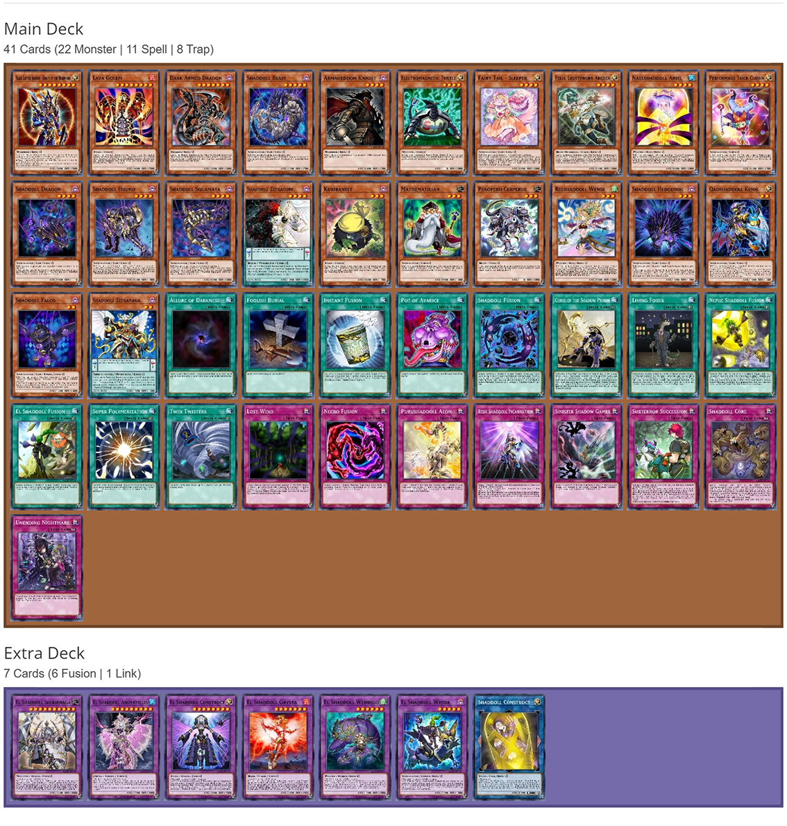[Bài In Tiếng Việt] Bộ bài Yugioh - Structure Deck - Shaddoll Showdown Deck