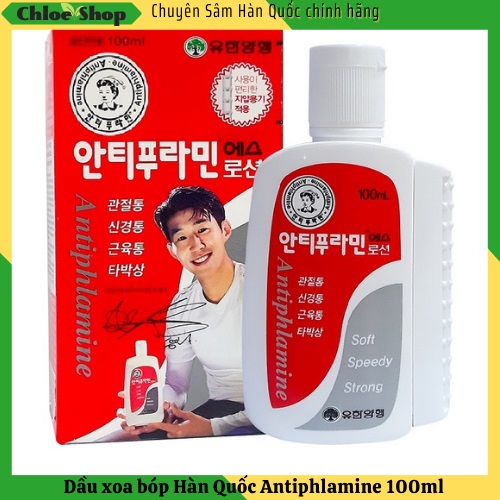 Dầu xoa bóp Hàn Quốc Antiphlamine 100ml