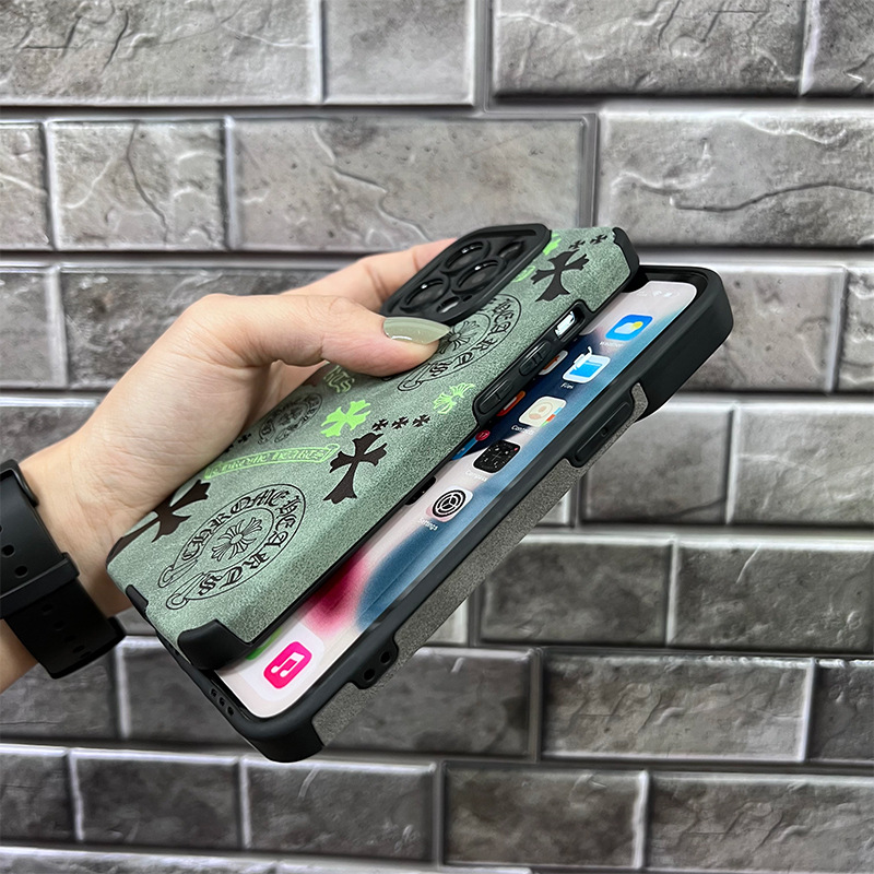 For Iphone 12 Pro Max Leather Phone Case. 