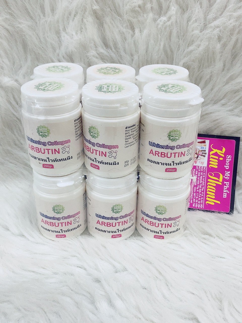 Kích trắng Arbutin Colagen Thái Lan