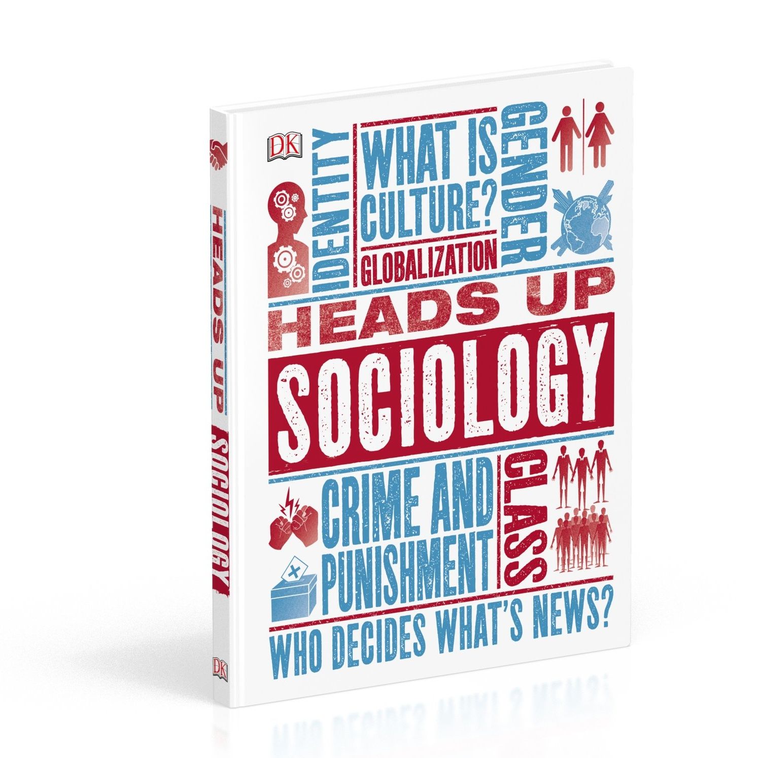 Sách DK books | Heads Up Sociology