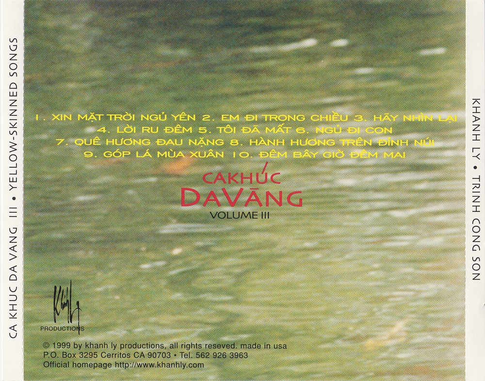 bộ 4 cd ca khúc da vàng khánh ly