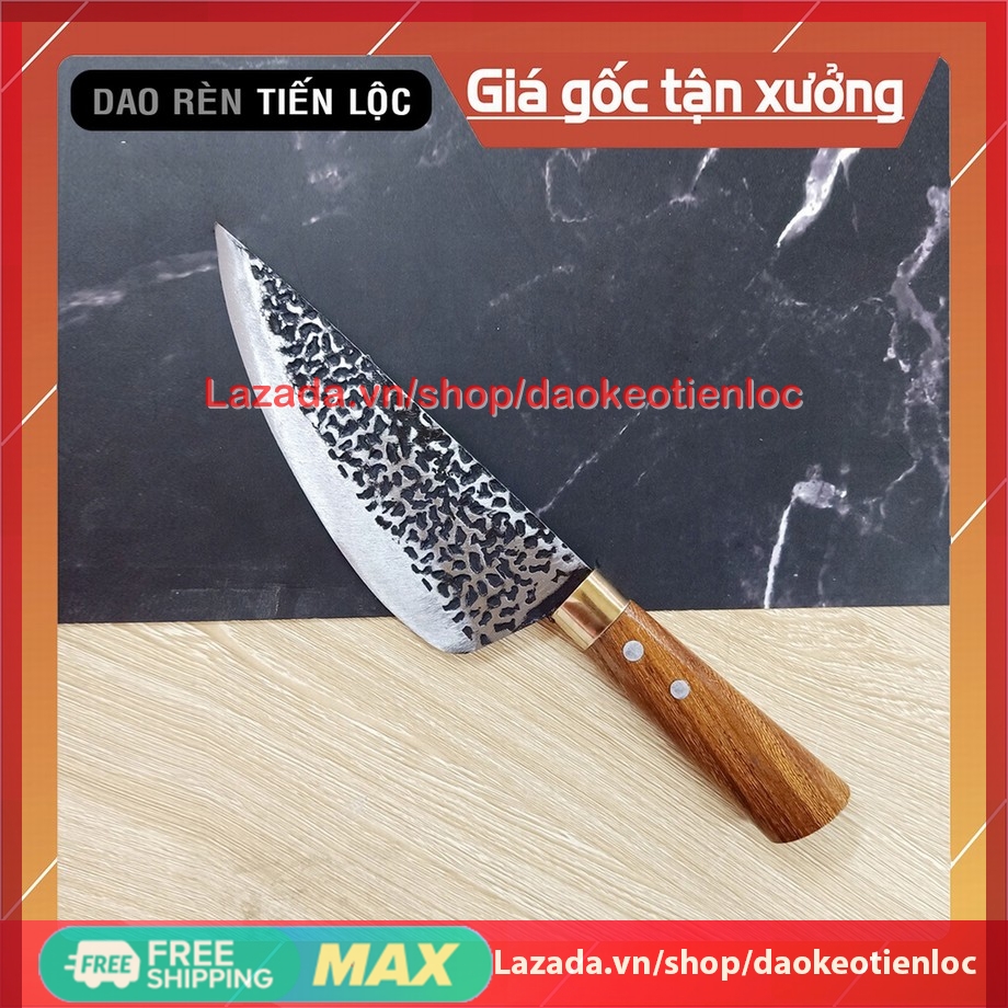 Dao lọc thịt nhà bếp thép nhíp rèn thủ công