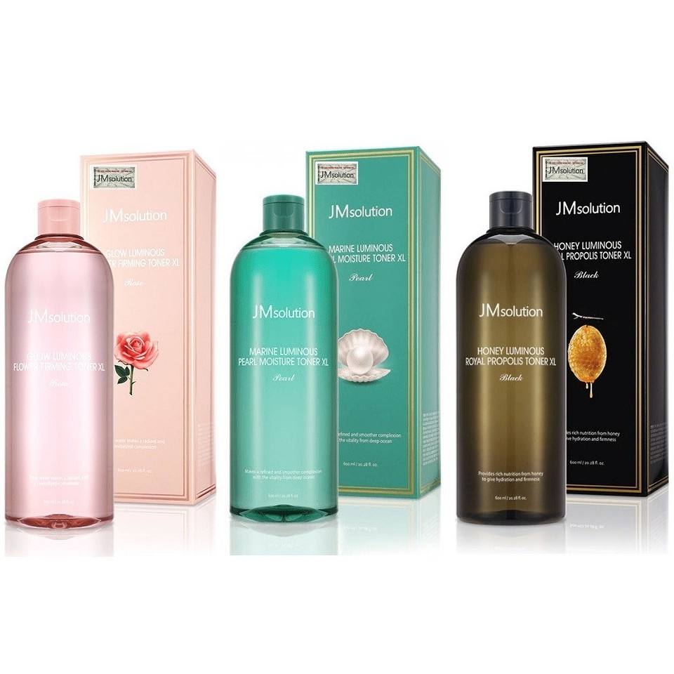Nước Hoa Hồng Cân Bằng Da Toner Jm Solution 600ml