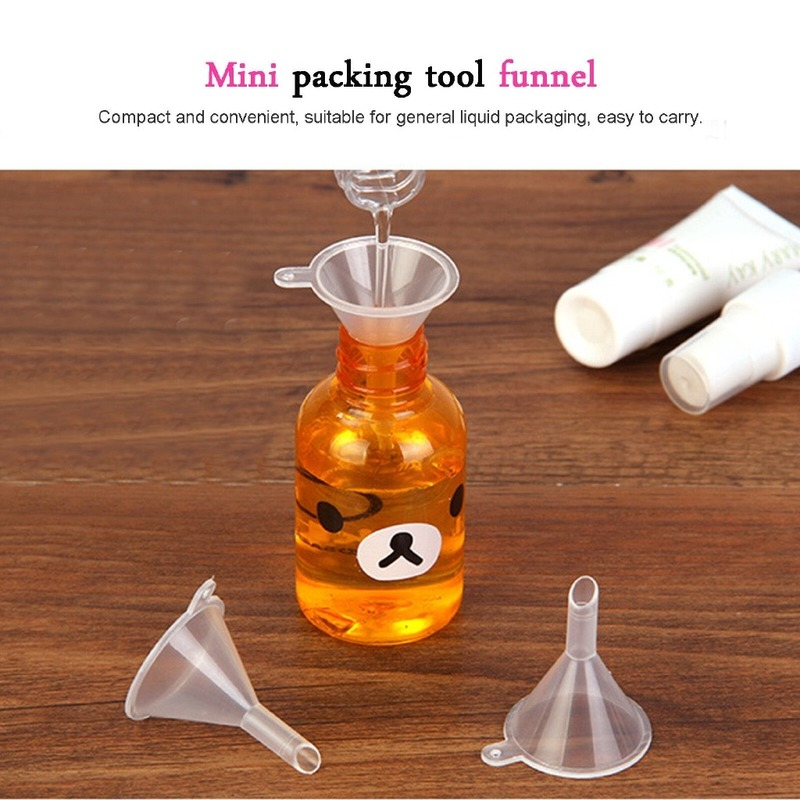 Phễu Nhựa Mini/Chai Khuếch Tán Nước Hoa Phễu Đựng Dầu Lỏng/Dụng Cụ Phễu Rót Chất Lỏng Kem Dưỡng Da