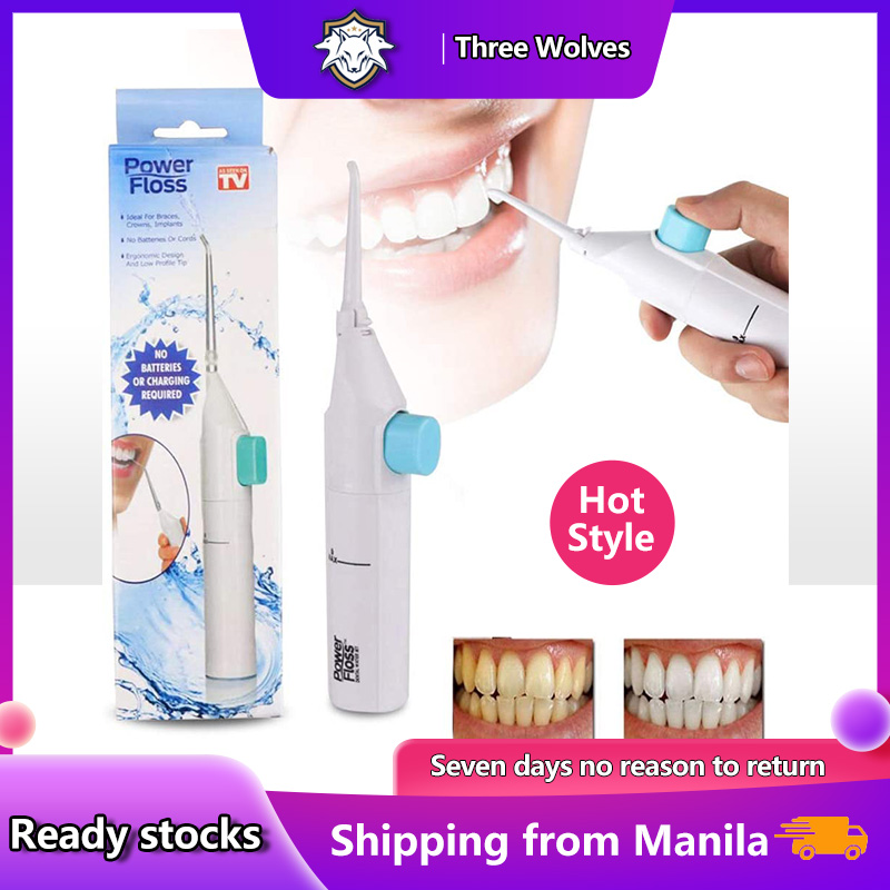 【Ready stocks】Portable Power Floss Dental Water Jet Water Cleaning