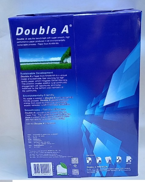 Giấy A4 Double 70. (1 ram 500 tờ)