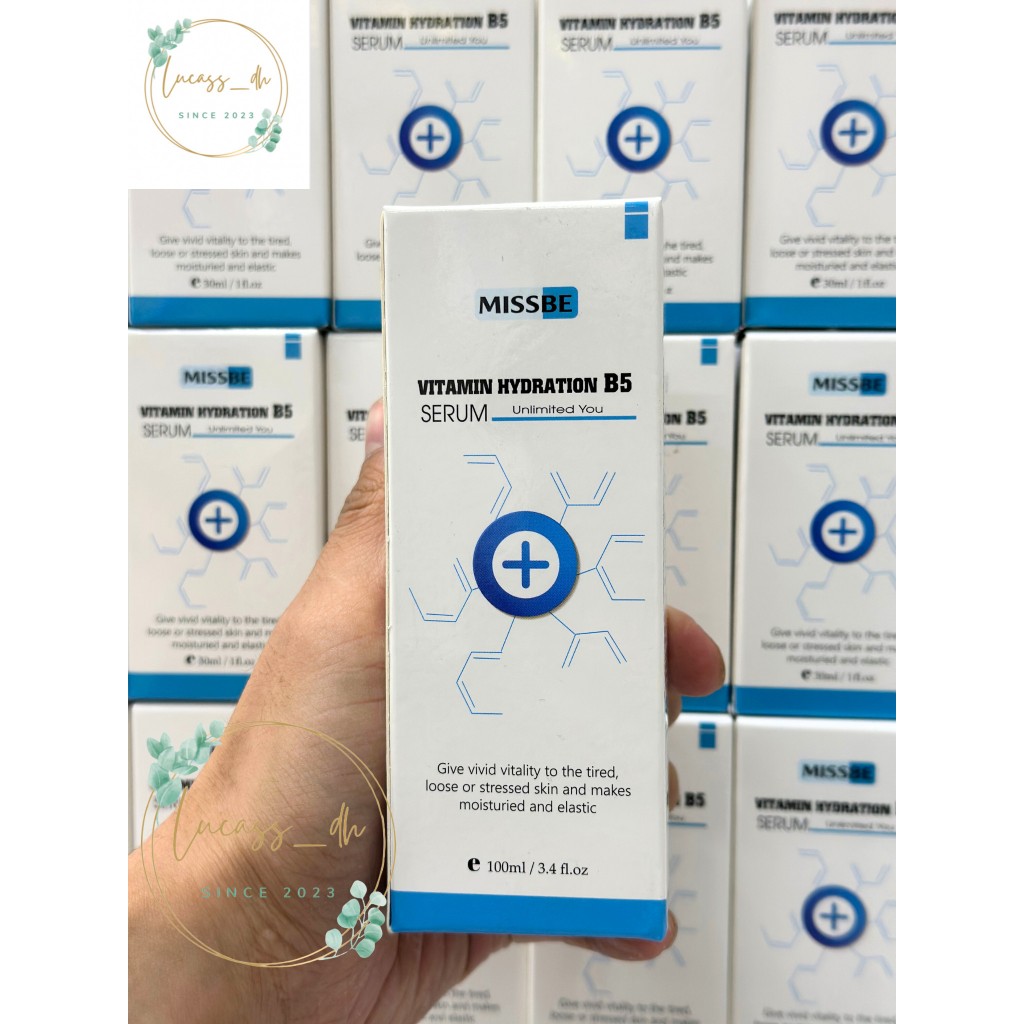 Serum Missbe Phục Hồi và Chống Lão Hoá Da Vitamin Hydration B5 30ML& 100ML
