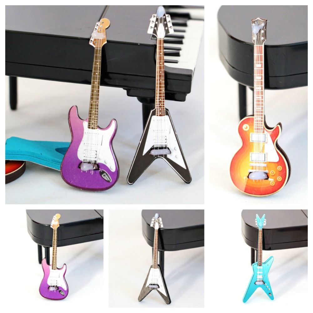 Pretend Instruments Mini Pretend Play :6/:12 Dollhouse Furniture Doll House Accessories ...