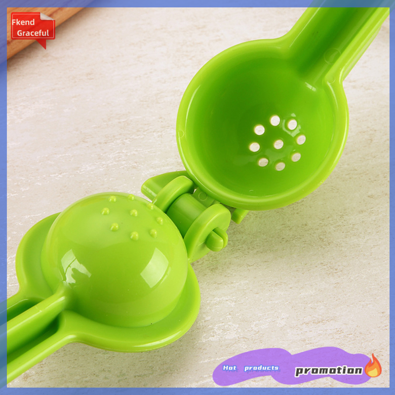 Fkend 1Pc Plastic Lemon Clip Kitchen Thickening Manual Fruit Juicer Mini Squeezer