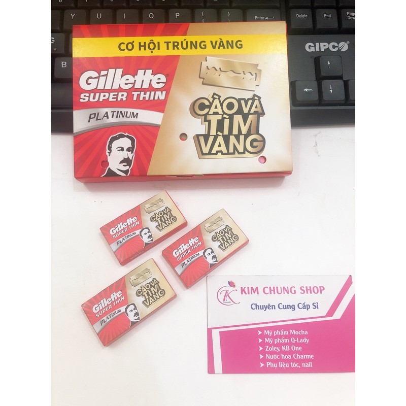 Lưỡi lam Gillette Super thin Platium