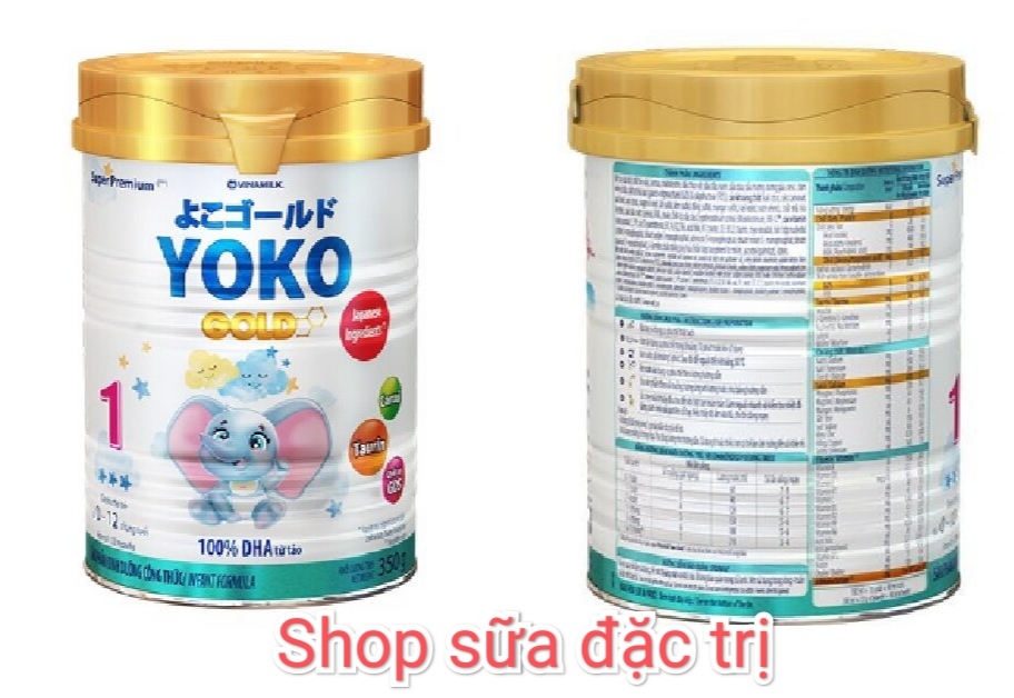 [ HSD T7-2025] SỮA BỘT YOKO 1 350G ( CHO TRẺ TỪ 0-12 THÁNG TUỔI)