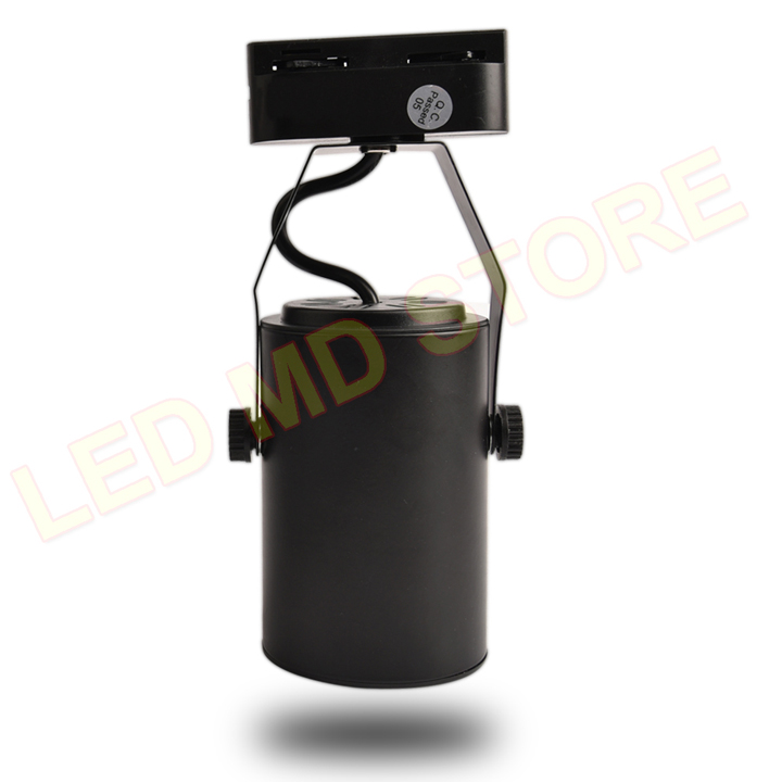 Đèn Led Rọi Ray COB vỏ đen ánh sáng vàng  12W - MD68