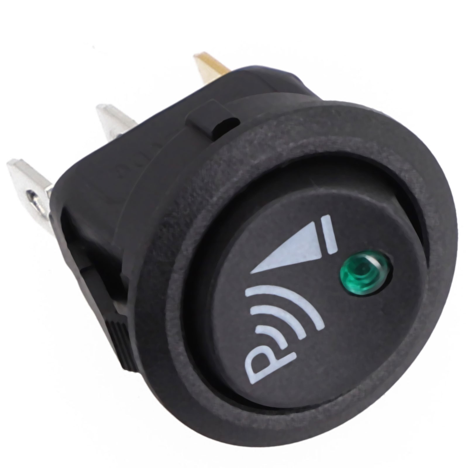 【BONJOY】 Round Switch 12V 3 * 2 * 2cm Brand New Easy Installation Eye Reversing