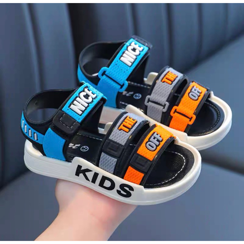 Dép sandal cho bé kids size 21-35 cao su mềm đẹp