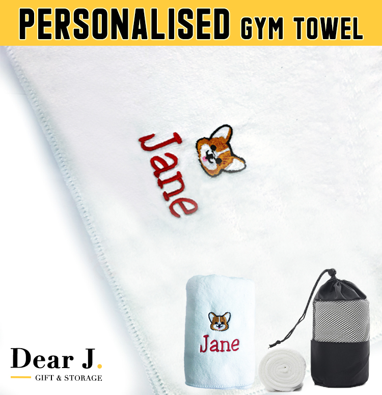 Personalised gym online towel