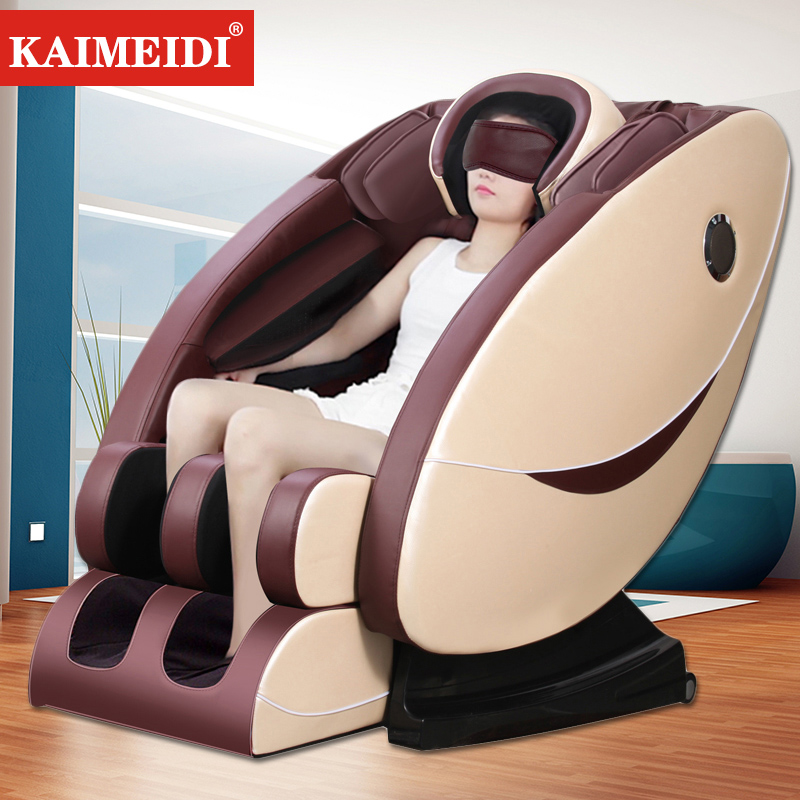 Ghế massage máy mát xa KAIMEIDI tự động đa chức năng loa Bluetooth nhạc 3D lập thể ghế mát xa...