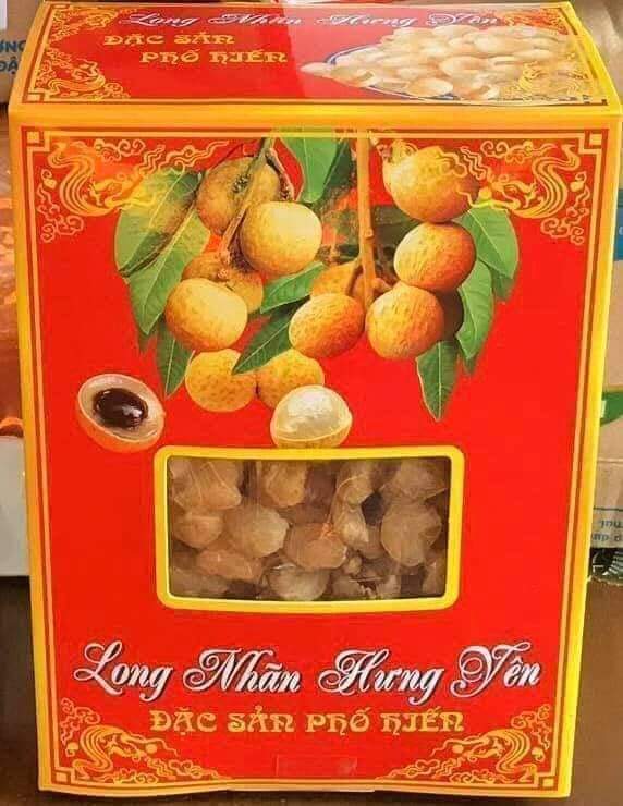 Long nhãn sấy khô đặc sản Hưng Yên  (Loại 1 Hút chân không)