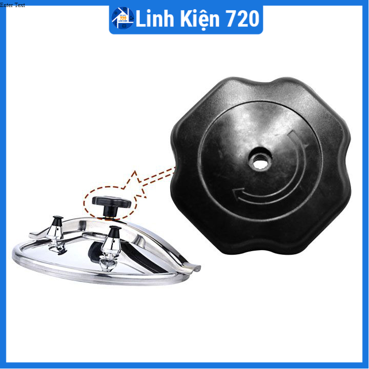 Núm vặn nồi áp suất nhựa cao cấp lỗ trục 15mm
