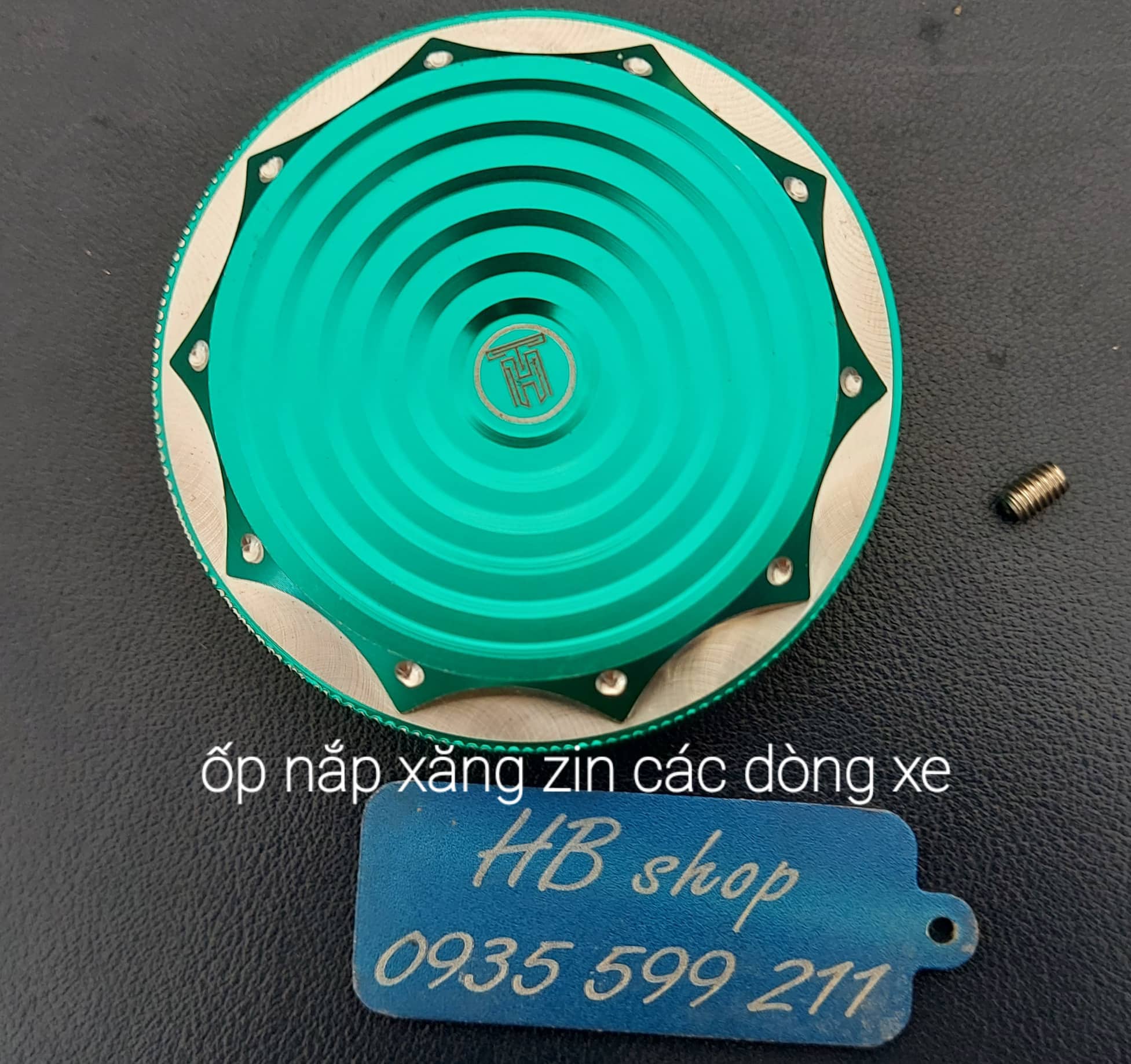 ỐP NẮP BÌNH XĂNG NHÔM CNC THÁI